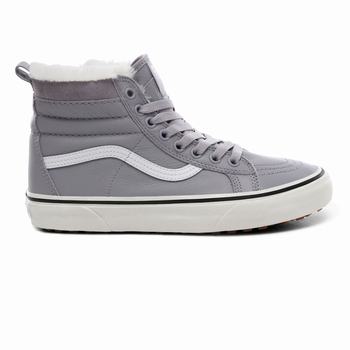 Damske Zimne Topanky Vans SK8-Hi MTE Siva VA78KVDYI